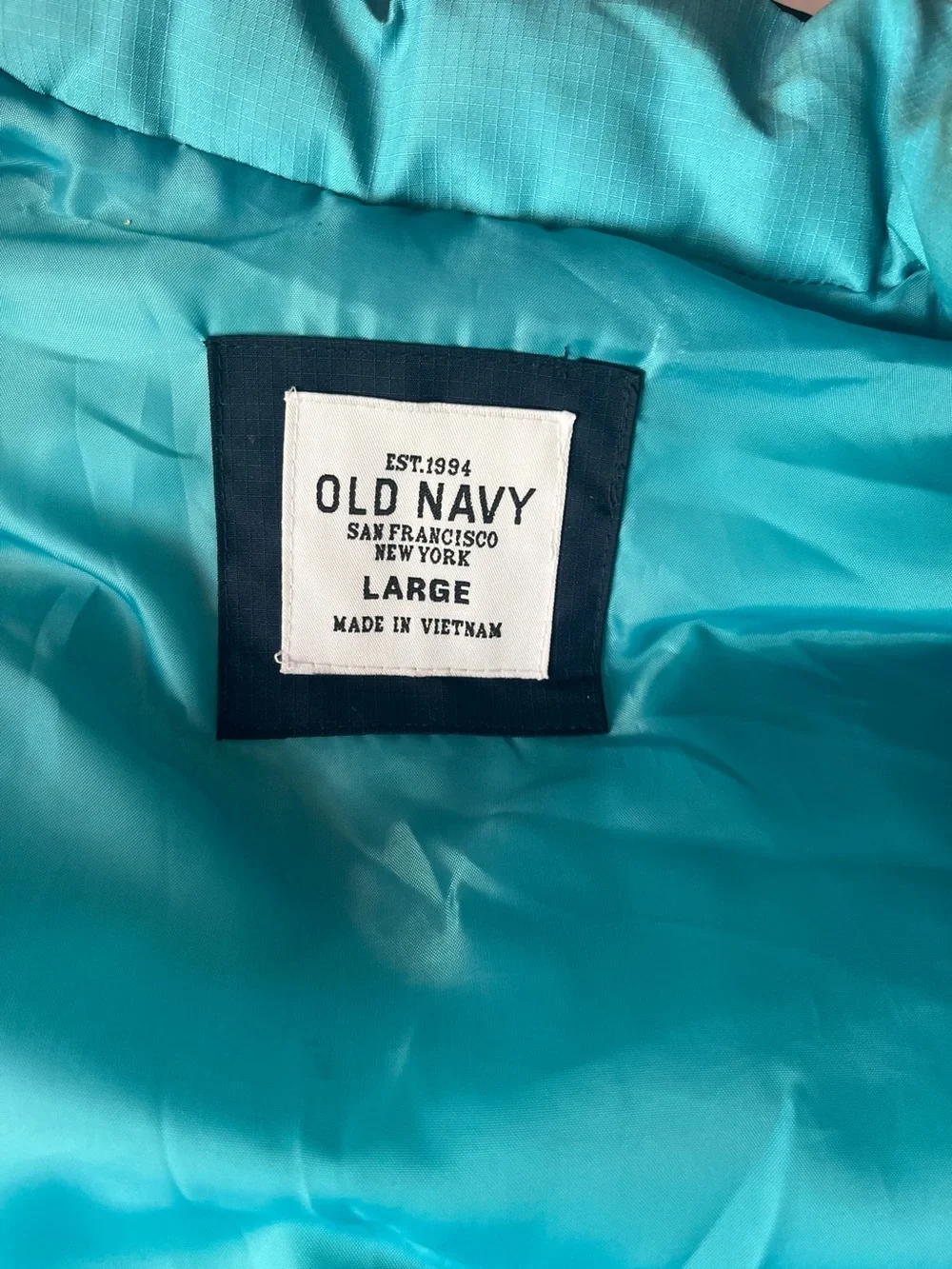 Old Navy sleeveless puffer